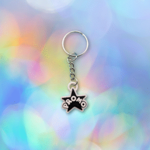 Pokémon Black Star Promo Binder Tag Keychain