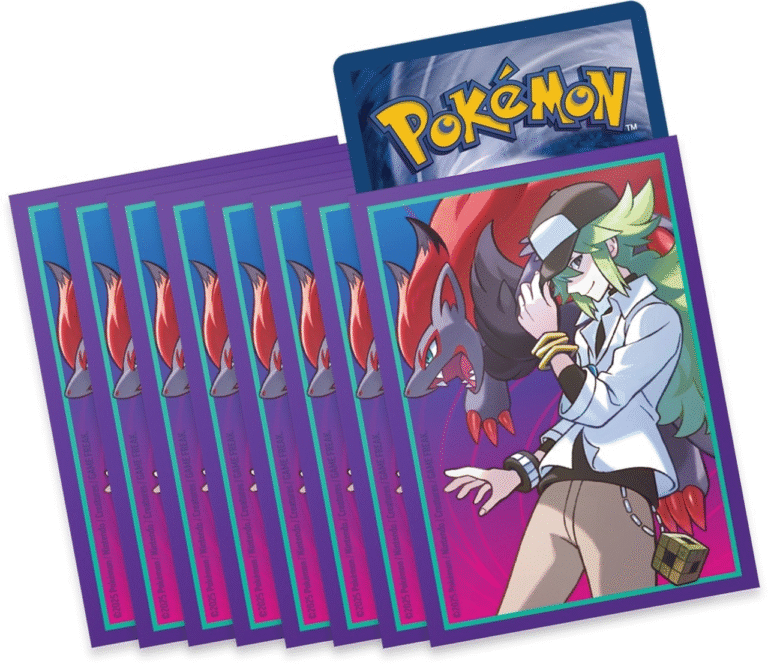 N's Zoroark Card Sleeves : From Journey Together ETB : 65 Sleeves Pokemon