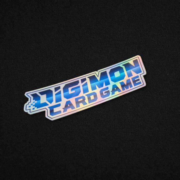 Digimon Holographic Trading Card Game Binder Sticker
