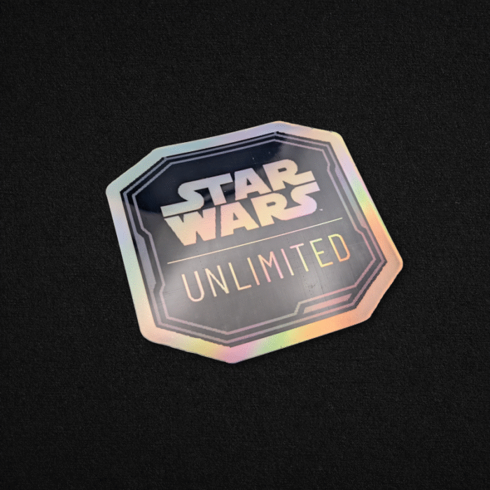 Star Wars Unlimited Holographic Trading Card Game Binder Sticker