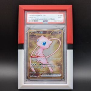 Pokéball Wall-Mount PSA Slab Display Case | TCG Card Frame Holder