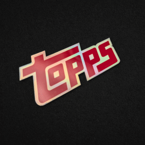 Topps Holographic Trading Card Game Binder Sticker