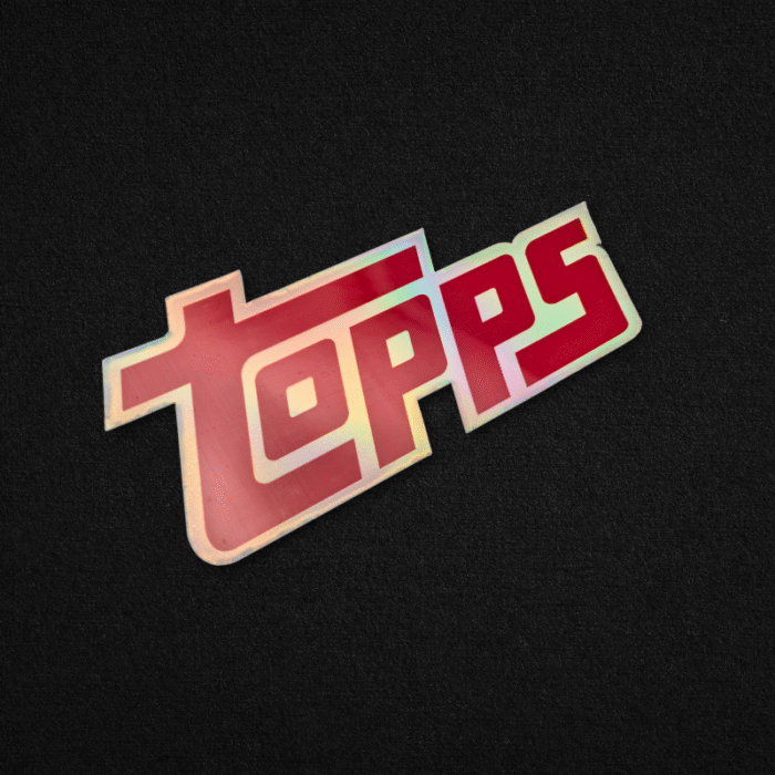 Topps Holographic Trading Card Game Binder Sticker