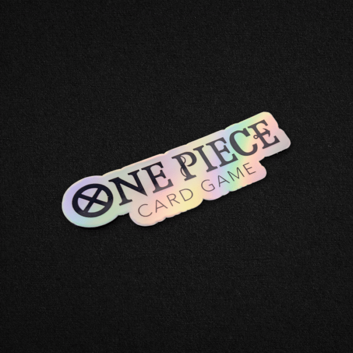 One Piece Holographic Trading Card Game Binder Sticker