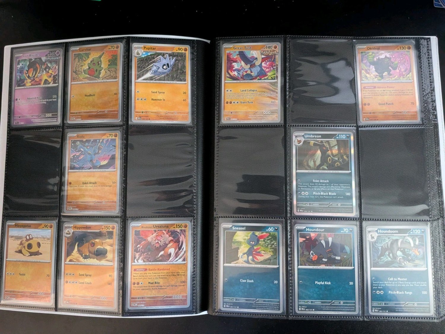 Pokemon TCG Prismatic Evolutions Binder Collection Near Complete + RH/Holos - Image 5