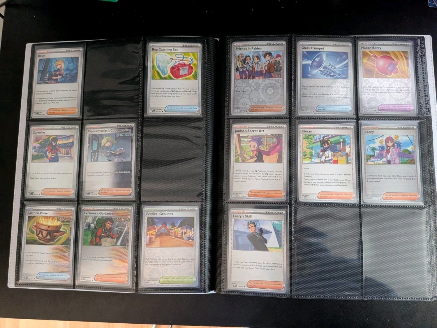 Pokemon TCG Prismatic Evolutions Binder Collection Near Complete + RH/Holos - Image 8