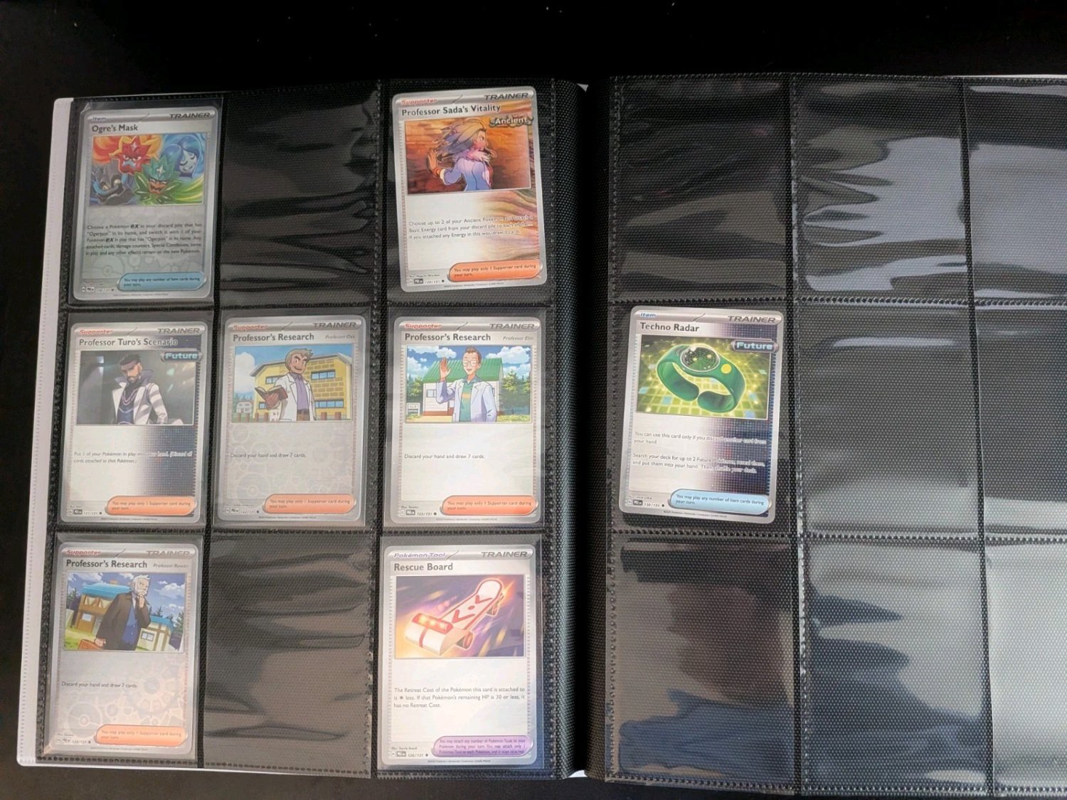 Pokemon TCG Prismatic Evolutions Binder Collection Near Complete + RH/Holos - Image 9
