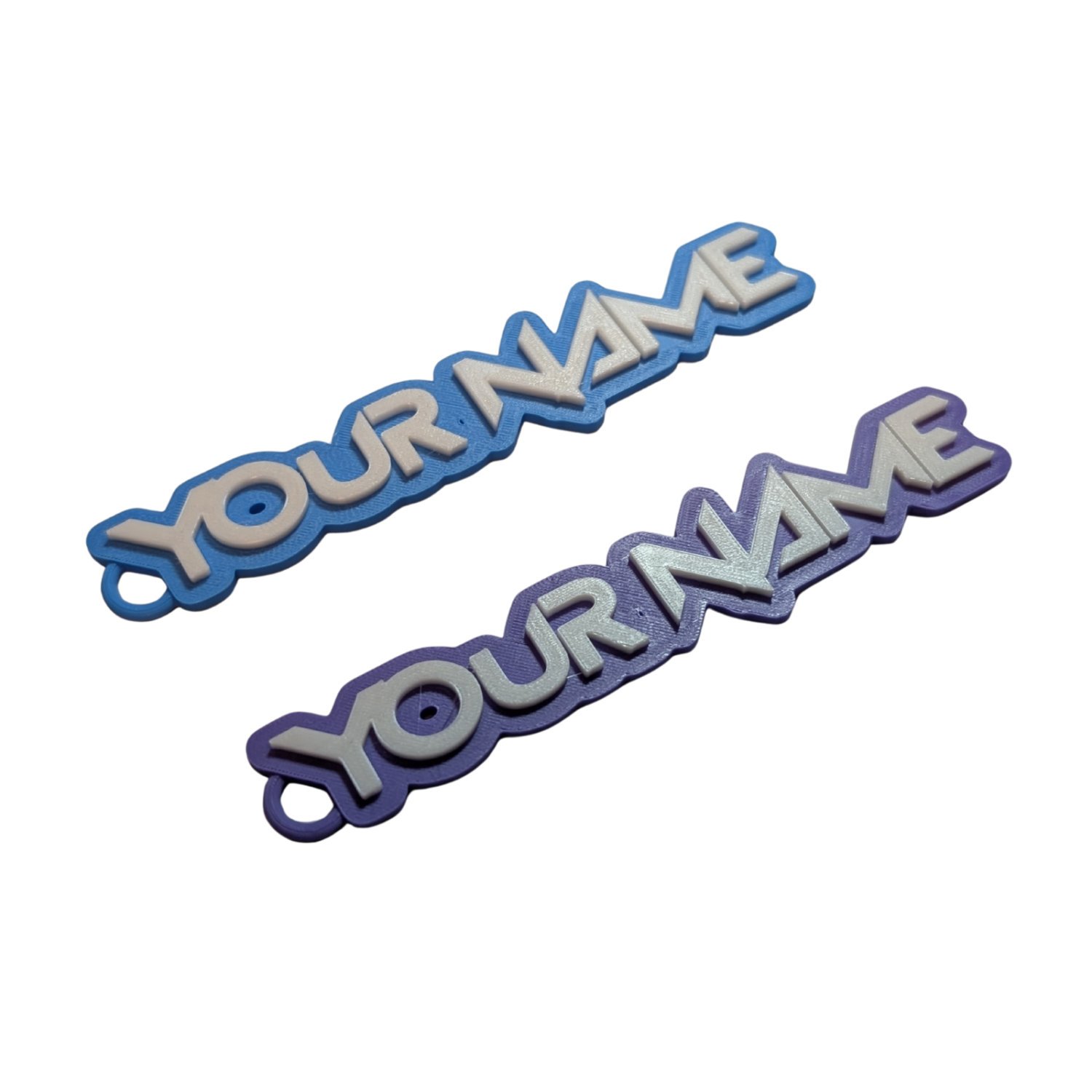 K-Pop Demon Hunters - Personalised 3D Name Keychain - Image 2