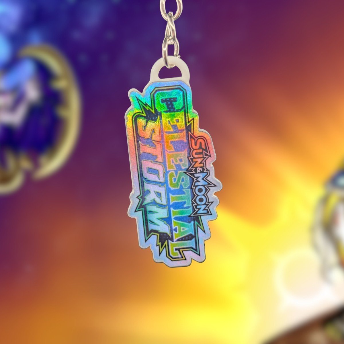 Pokemon Binder Tag Keychains - Sun & Moon Series Sets - You Choose - Image 11