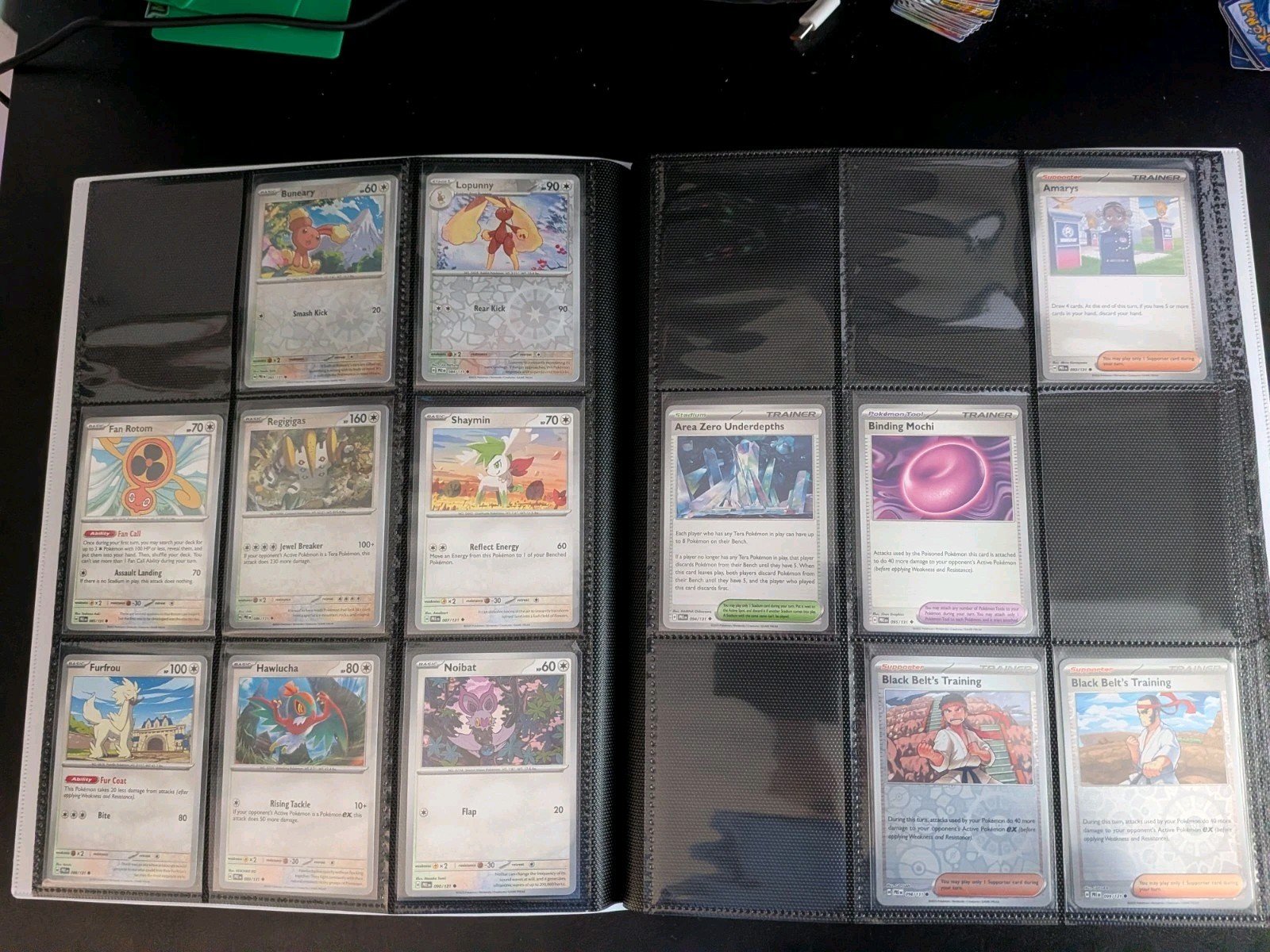 Pokemon TCG Prismatic Evolutions Binder Collection Near Complete + RH/Holos - Image 7