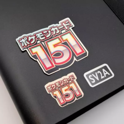 Pokemon Binder Stickers - Japanese Scarlet & Violet + Set Symbol - You Choose - Image 3