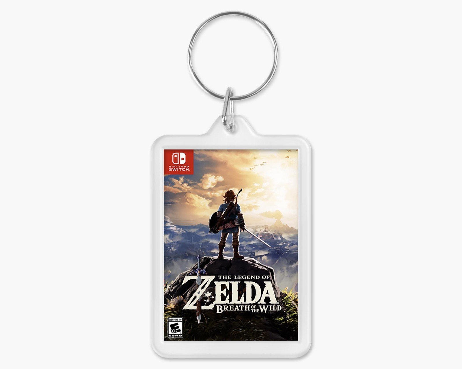 Custom Nintendo Switch Game Cover Art Acrylic Keychain - Personalised Any Game