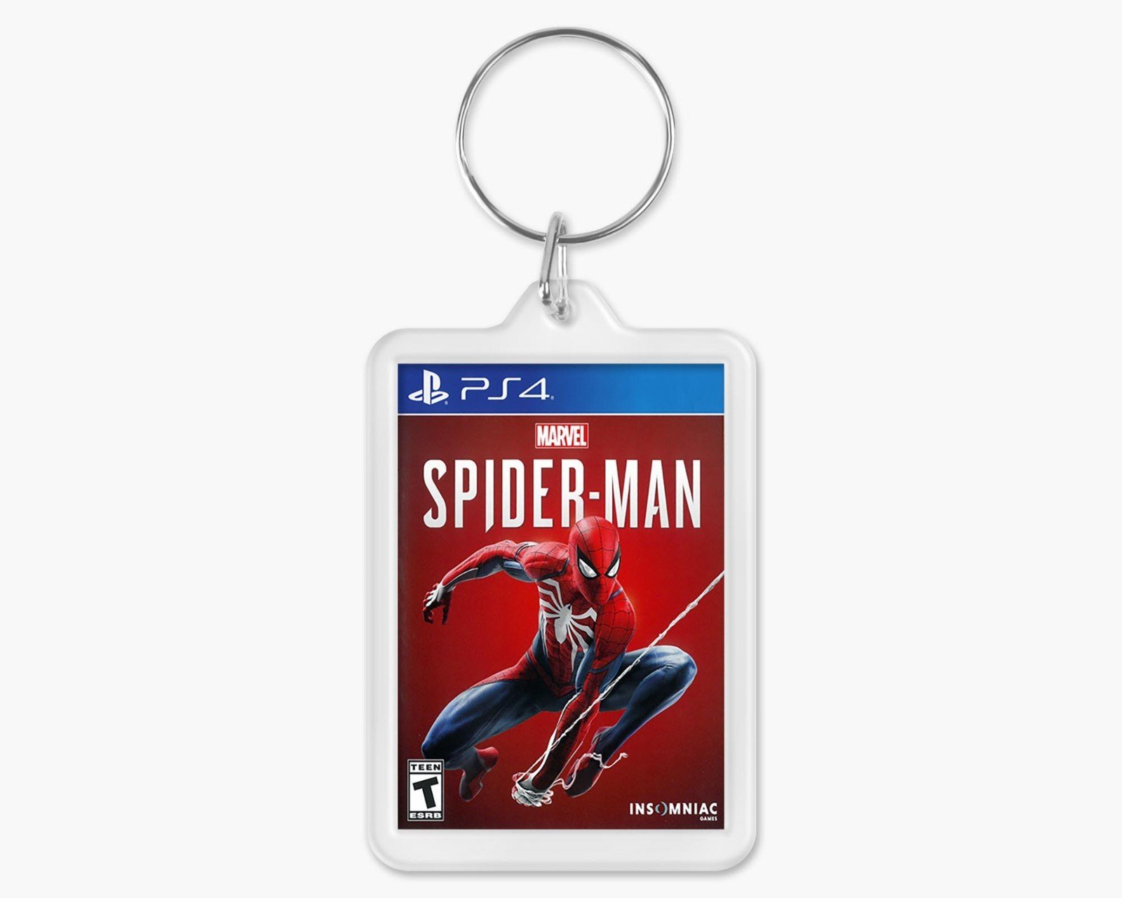 Custom PS4 Game Cover Art Acrylic Keychain - Personalised Any Game