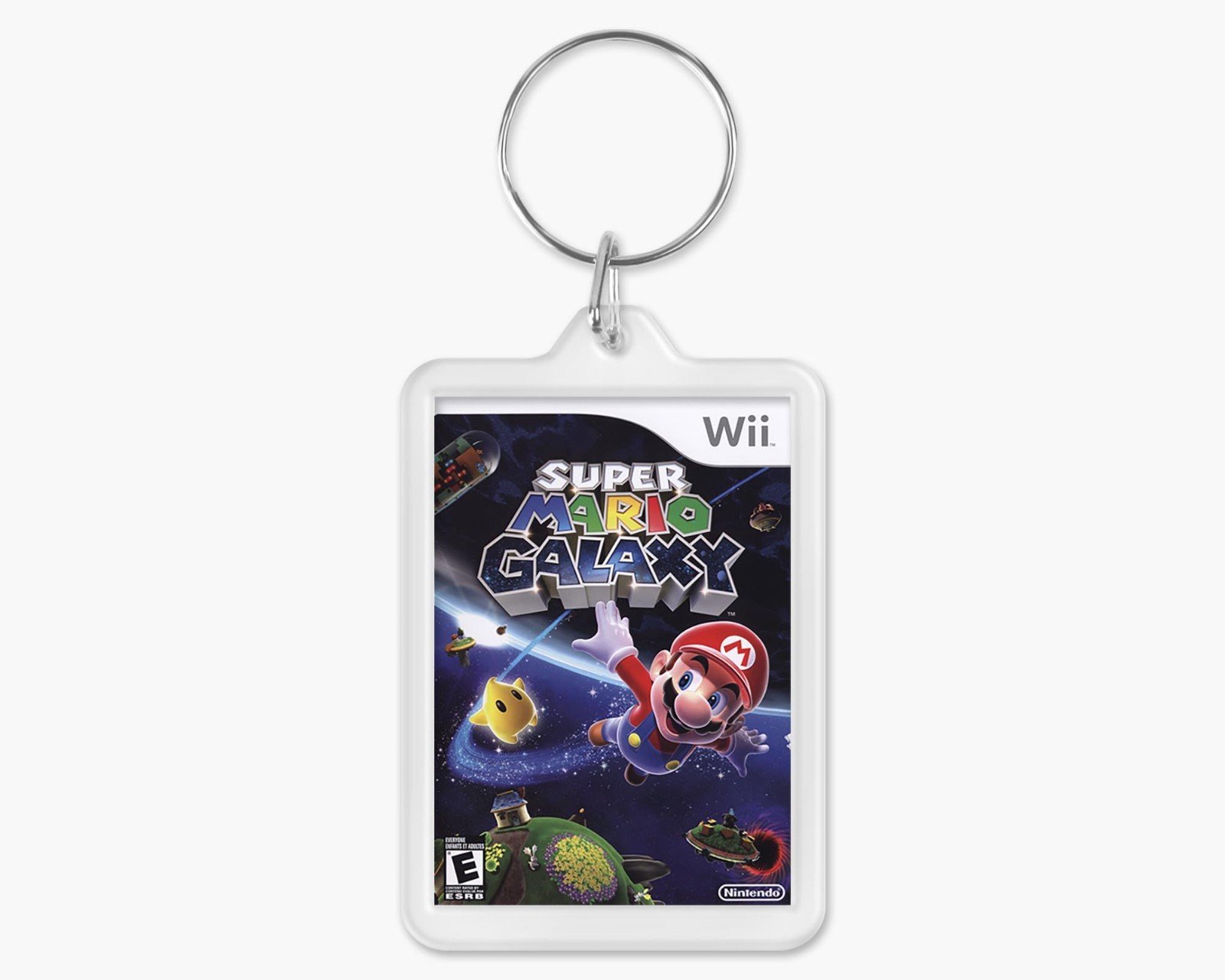 Custom Nintendo Wii Game Cover Art Acrylic Keychain - Personalised Any Game
