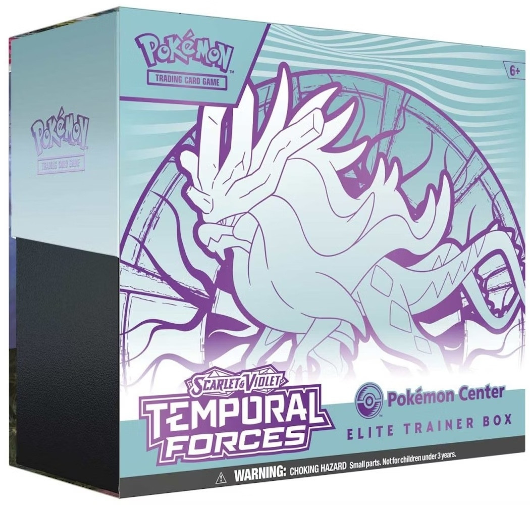 Pokémon TCG: Scarlet & Violet - Temporal Forces Pokémon Center Elite Trainer Box - Walking Wake